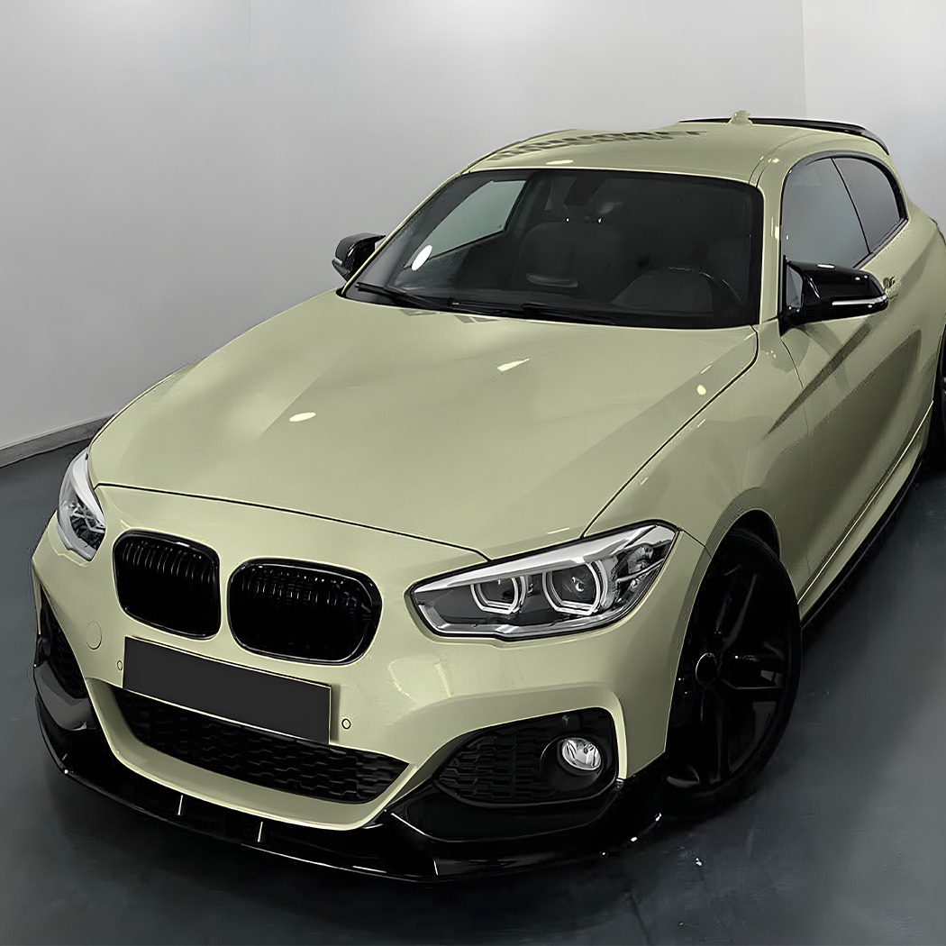 AMP-Z Front Bumper Lip Spiltter For BMW 1 Series F20 F21 LCI M-Pack 2015-2019
