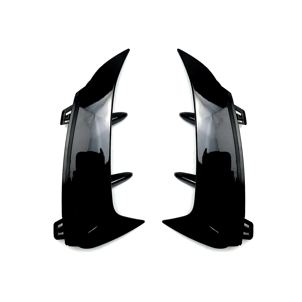 AMP-Z Rear Bumper Fins Spoiler Canards For Mercedes Benz A Class W177 Hatchback AMG Line 2018+