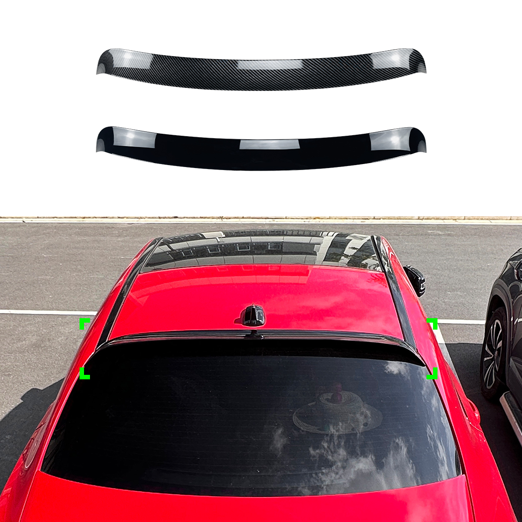 AMP-Z Rear Roof Wing Spoiler Black For Mercedes Benz CLA Class C117 2013-2019