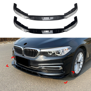 AMP-Z Front Bumper Lip Spiltter For BMW 5 Series G30 G31 Pre-Facelift 2017-2020