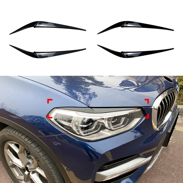 AMP-Z حاجب الحواجب الجفون ملصق لجفون BMW X3 G01 X4 G02 2018+