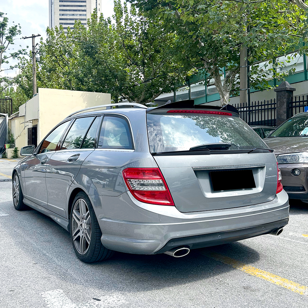 AMP-Z Rear Wing Spoiler For Mercedes Benz C Class S204 2008-2014