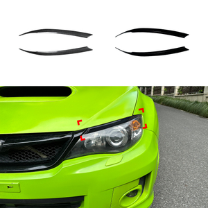 AMP-Z Headlight Eyebrows Eyelids Sticker For Subaru Impreza WRX STI 2007-2014