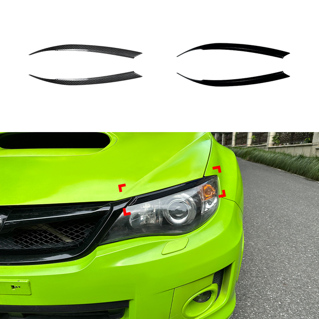 Adesivo per palpebre per le sopracciglia per fari Amp-Z per Subaru Impreza WRX STI 2007-2014