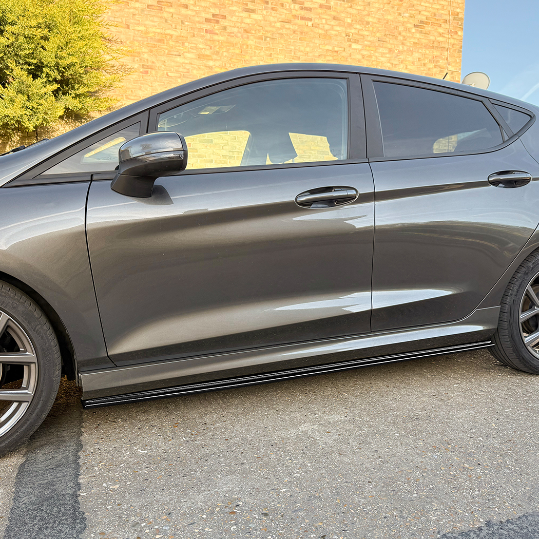 AMP-Z Side Skirt Rocker Panel Splitter Lip For Ford Fiesta MK8 ST Line 2018+