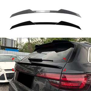 AMP-Z Rear Wing Spoiler For Audi A4 B9 Avant 2019-2024