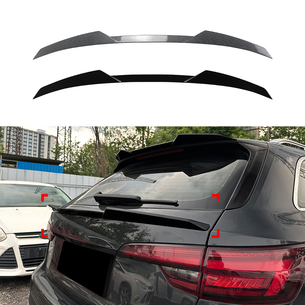 AMP-Z Rear Wing Spoiler For Audi A4 B9 Avant 2019-2024