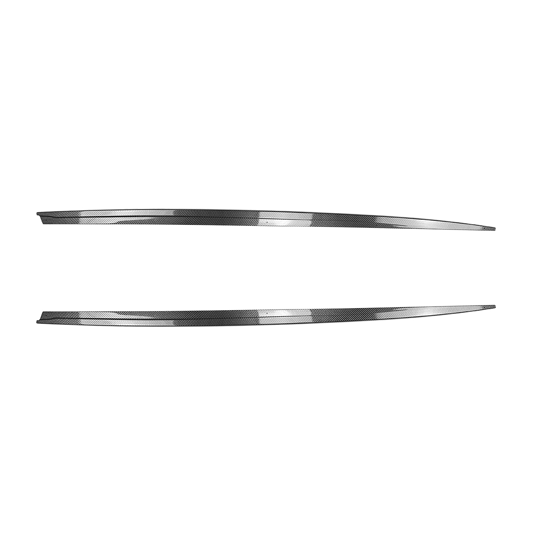AMP-Z Side Skirt Rocker Panel Splitter Lip For BMW 3 Series F30 M Sport 2013-2019