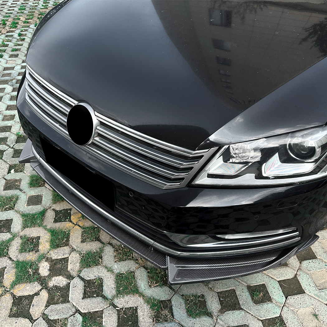AMP-Z Front Bumper Lip Spiltter For VW Volkswagen Passat B7 Standard 2011-2015