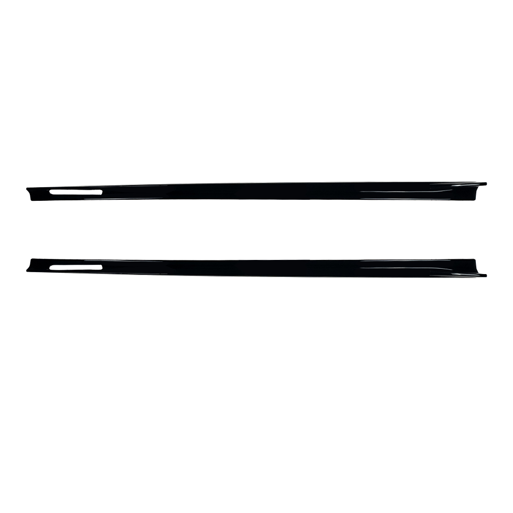 AMP-Z Side Skirt Rocker Panel Splitter Lip For BMW 4 Series Coupe G22 G23 M Sport 2020+