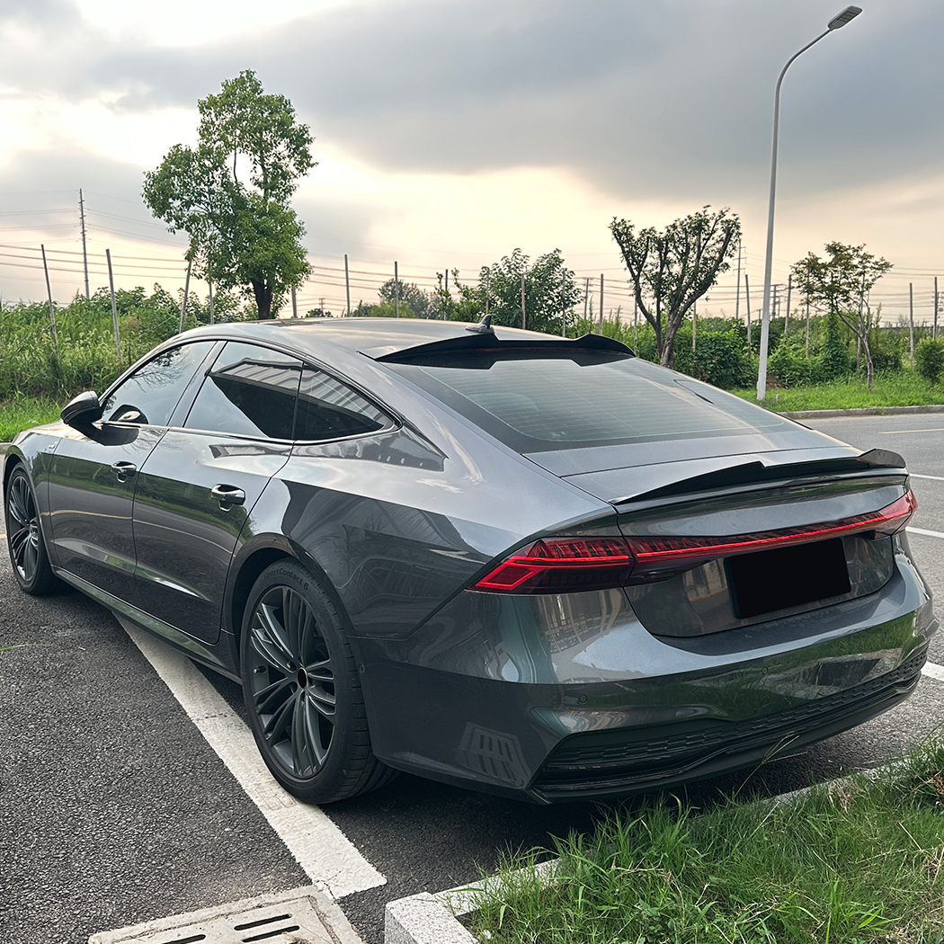 AMP-Z Rear Roof Wing Spoiler For Audi A7 S7 C8 2019+