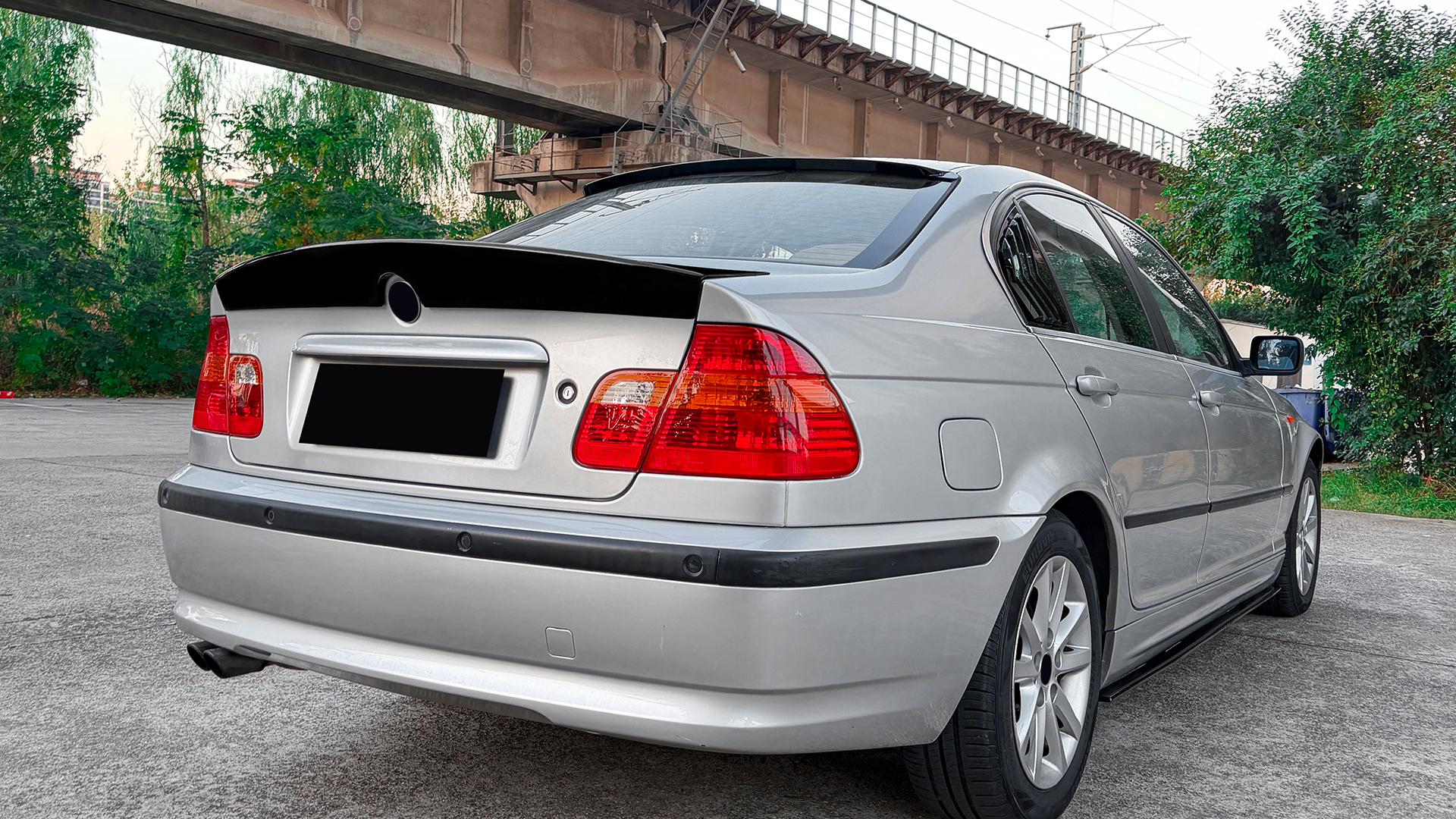 Aler n Trasero Para BMW 3 Series E46 4 Puertas 1998 2004 Del Fabricante Aler n Trasero Para BMW 3 Series E46 4 Puertas 1998 2004 Del Fabricante
