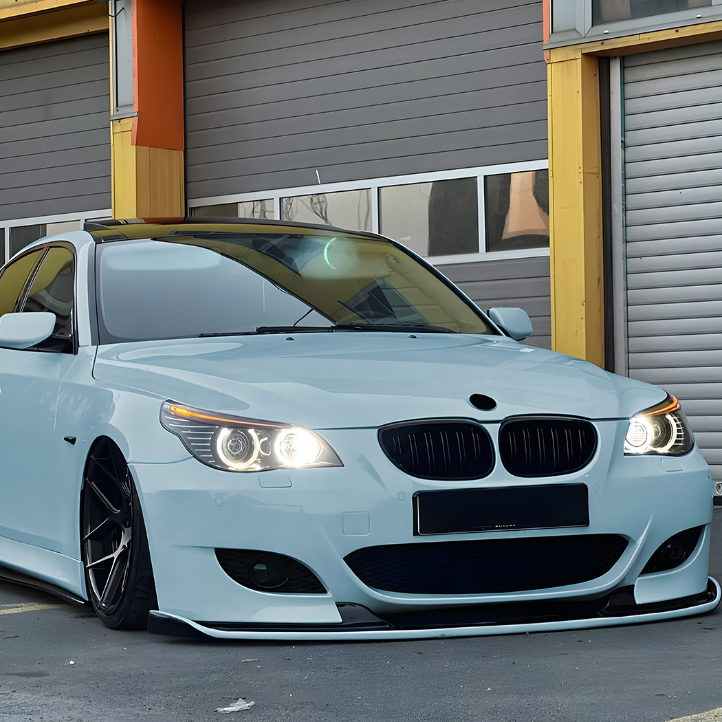 AMP-Z Front Bumper Grille Grill For BMW 5 Series E60 E61 2004-2010