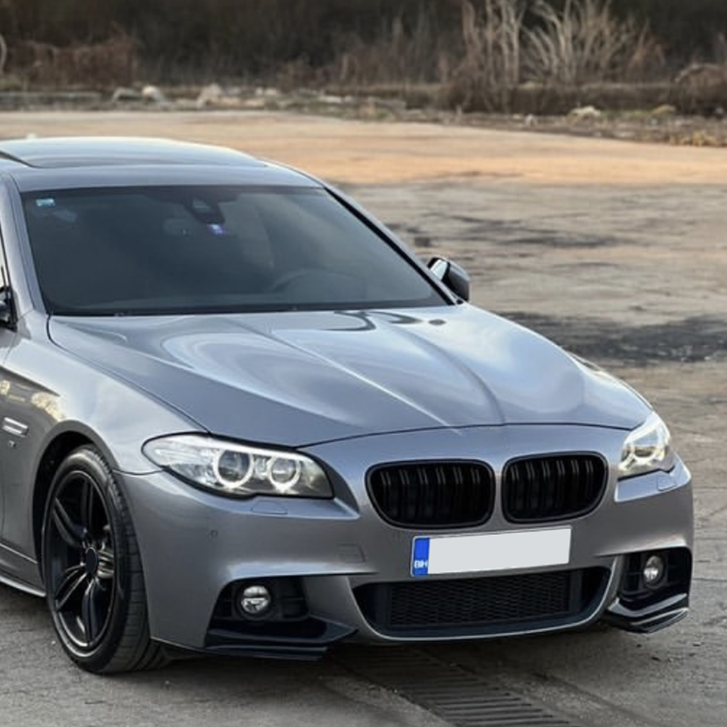 AMP-Z Front Side Splitter Sticker For BMW 5 Series F10 F11 M Sport 2011-2017