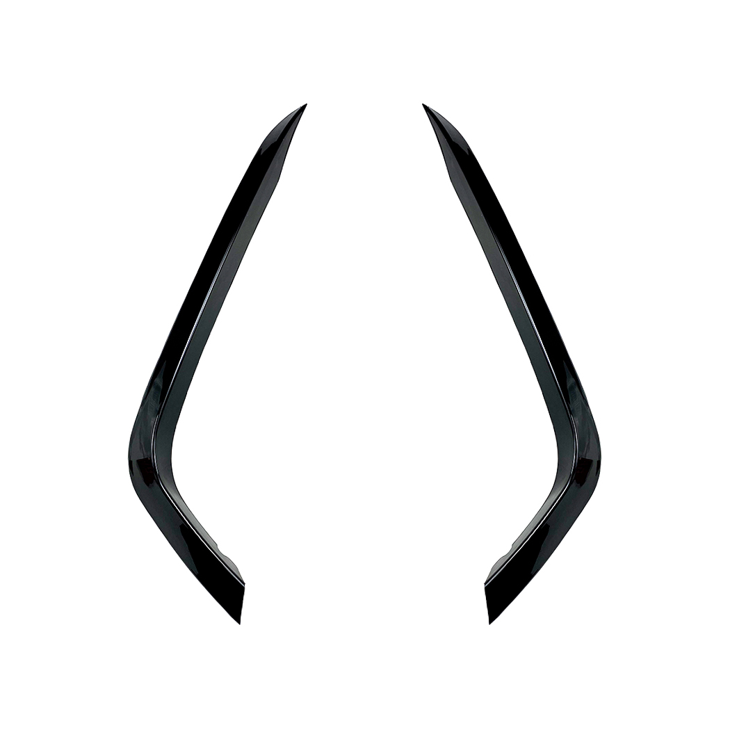 AMP-Z Front Bumper Fins Spoiler Canards For VW Volkswagen Arteon(CC) Except Rline 2017-2020