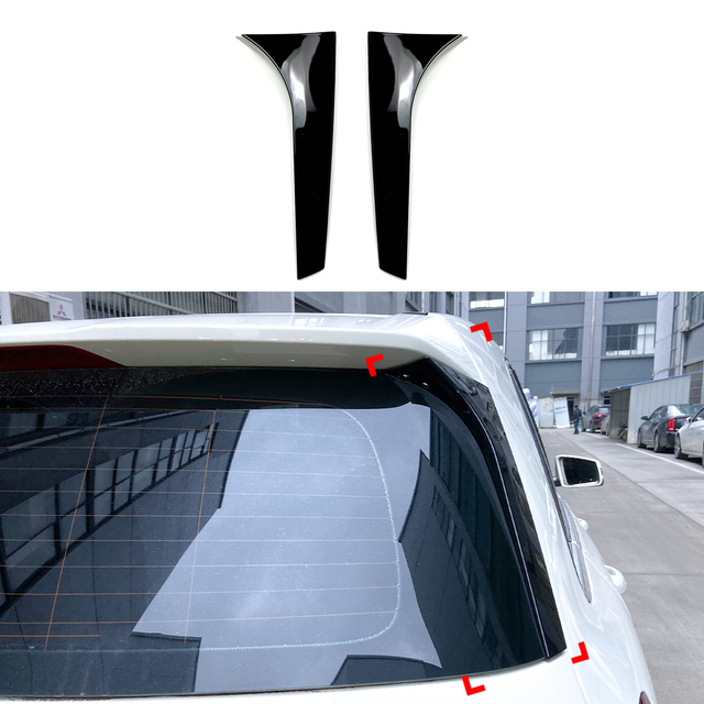 Amp-Z الخلفي سقف جناح المفسد لـ Mercedes Benz B Class W246 2012-2018