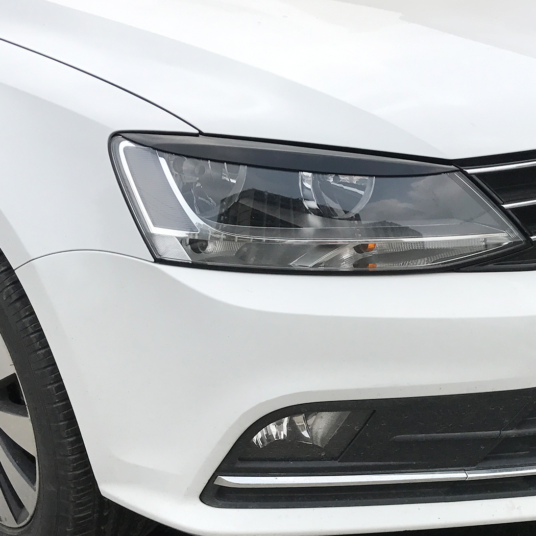 AMP-Z Headlight Eyebrows Eyelids Sticker For VW Volkswagen Jetta MK6 2011-2017