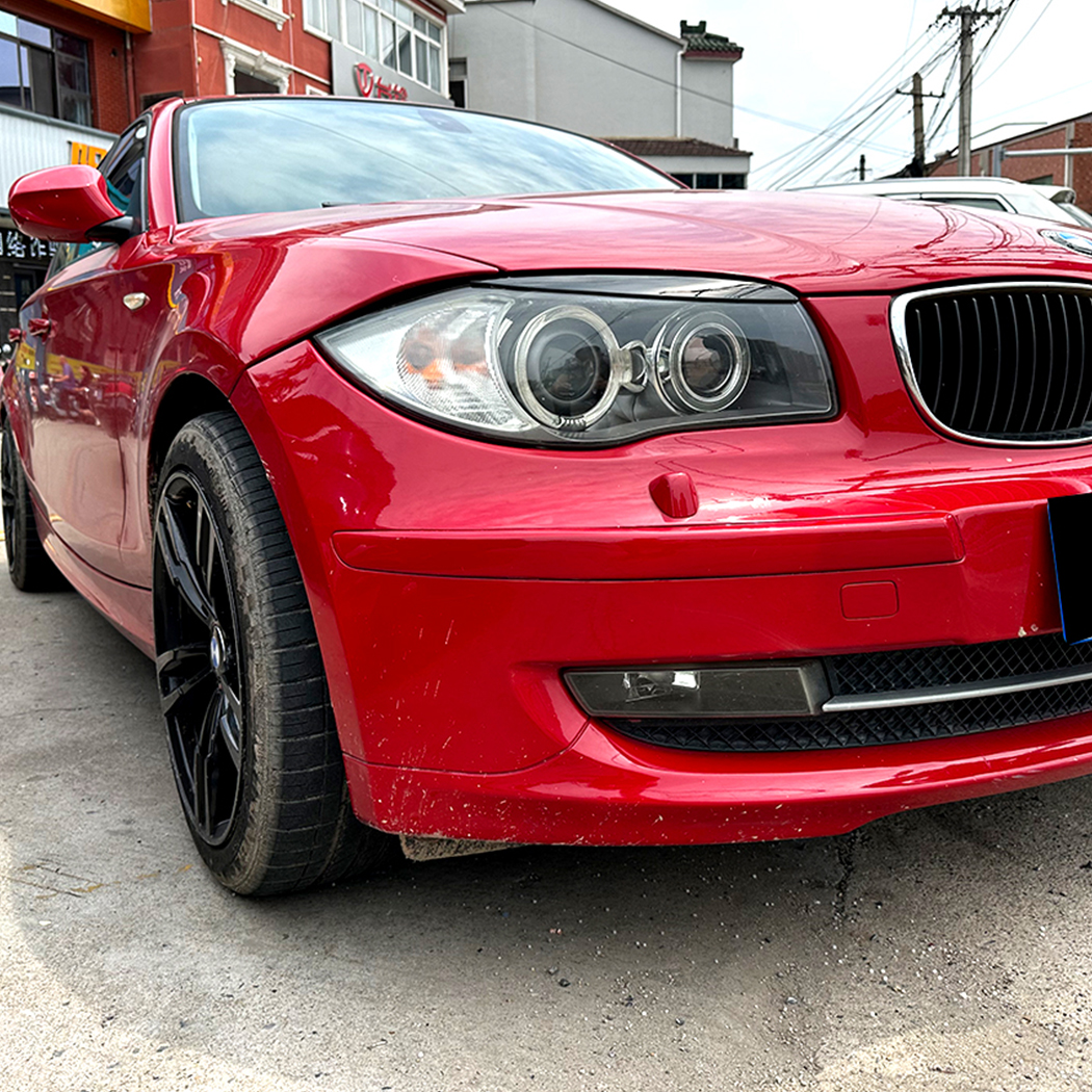 AMP-Z Headlight Eyebrows Eyelids Sticker For BMW 1 Series E81 E82 E87 E88 2006-2013