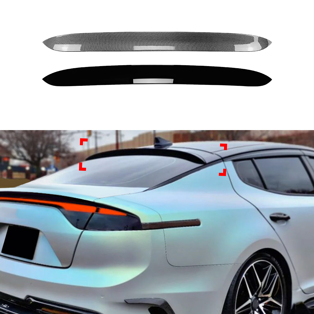 AMP-Z Rear Roof Wing Spoiler For Kia Stinger 2018+