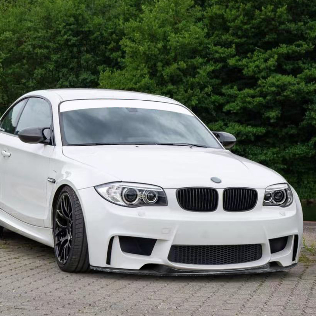 AMP-Z Front Bumper Lip Spiltter For BMW 1 Series E82 1M 2011-2012