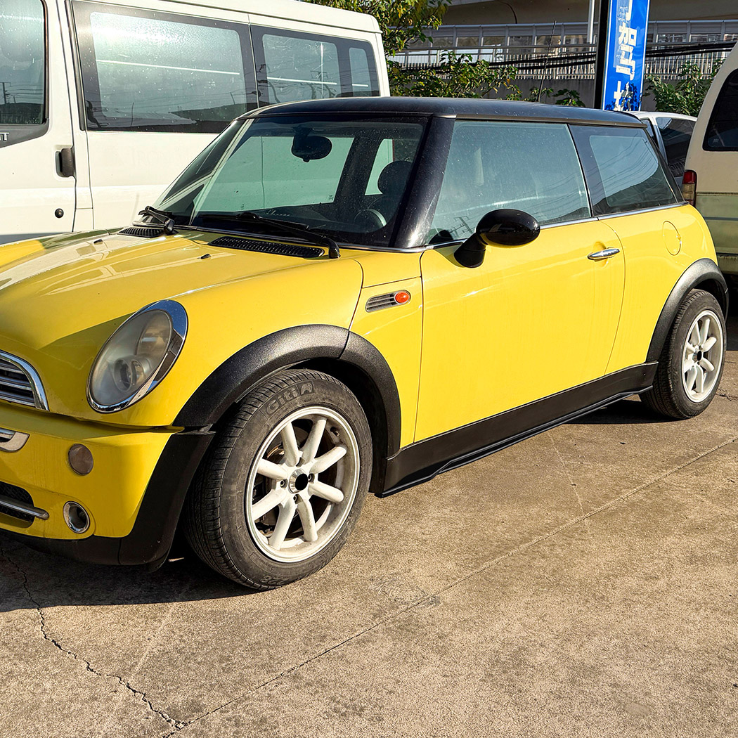 AMP-Z Side Skirt Rocker Panel Splitter Lip For BMW Mini R50 2001-2006