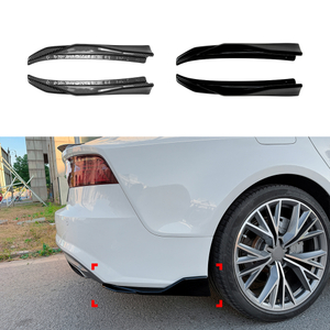 AMP-Z Rear Side Splitter Sticker For Audi A7 C7 Facelift 2015-2017