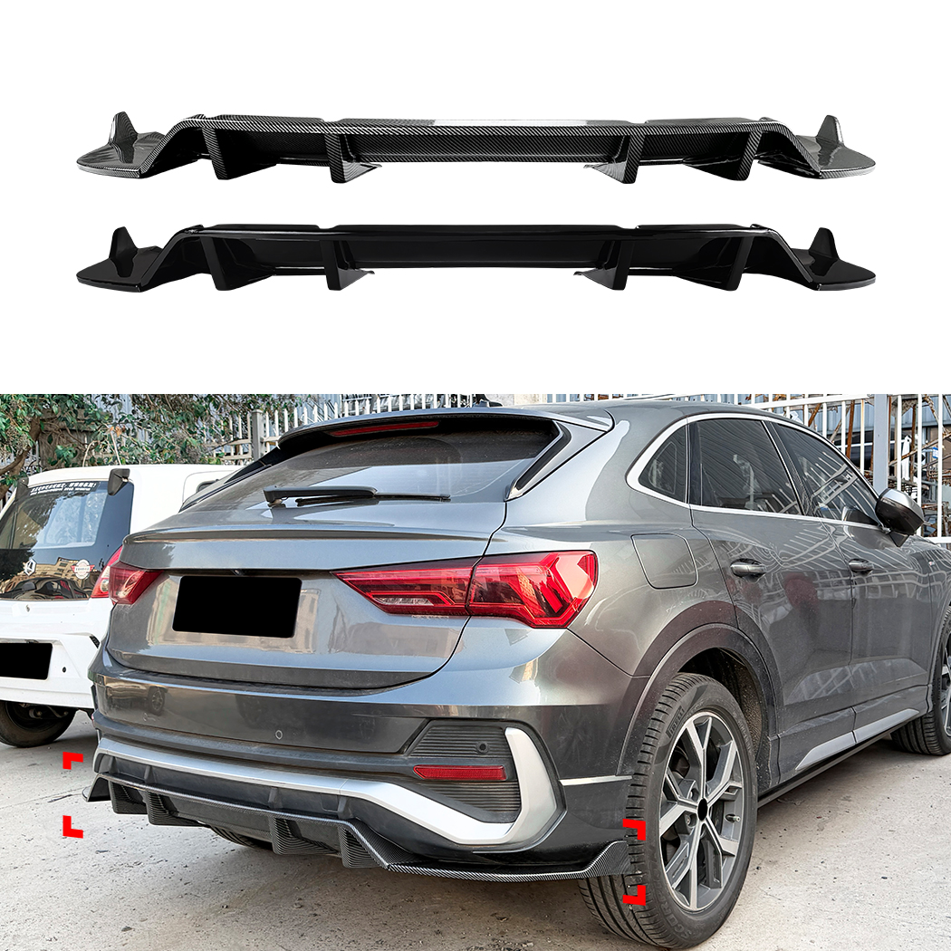 Q3 F3 Sportback Rear Diffuser
