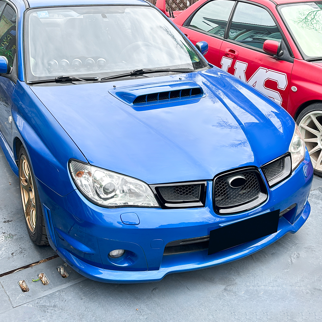 AMP-Z Front Bumper Grille Grill For Subaru Impreza WRX STI 2006-2007