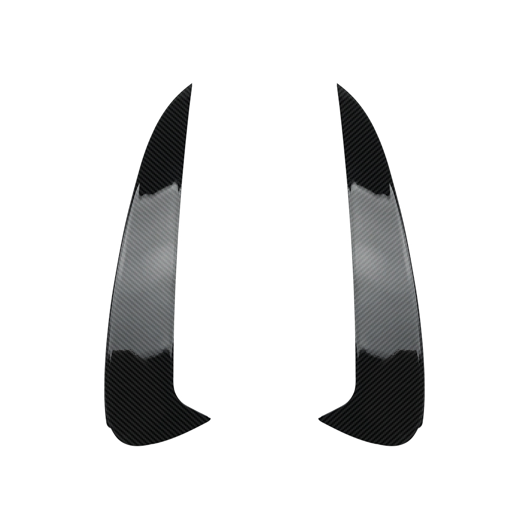 AMP-Z Rear Bumper Fins Spoiler Canards For Mercedes Benz E Class C238 2016-2023