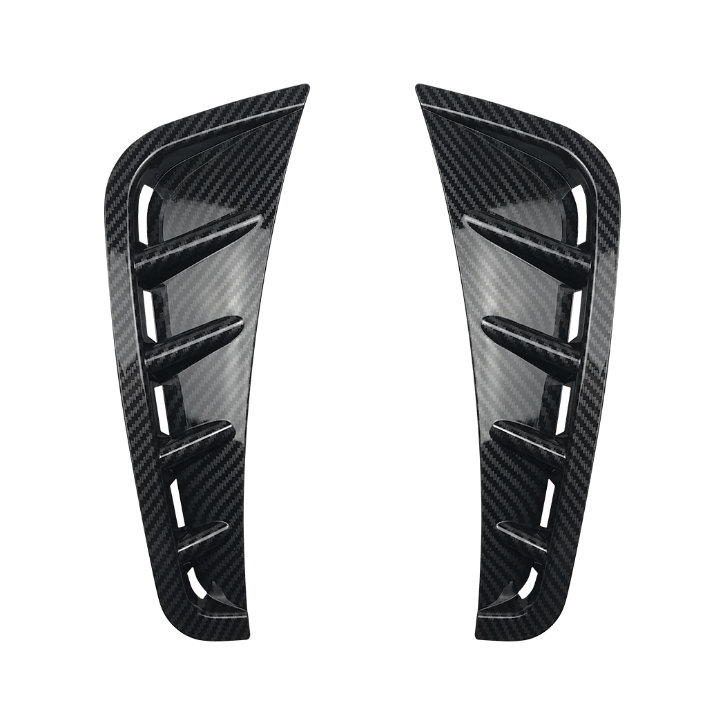 AMP-Z Front Side Splitter Sticker For Mercedes Benz C Class W205 C205 S205 2019+