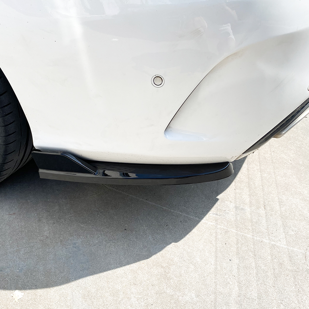 AMP-Z Rear Side Splitter Sticker For Mercedes Benz W205 Sedan 2015-2021
