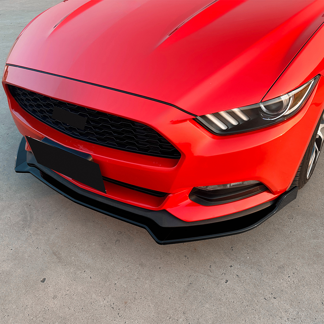 AMP-Z Front Bumper Lip Spiltter For Ford Mustang MK6 2015-2017