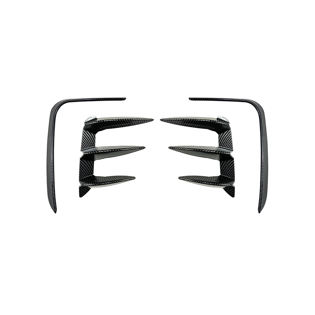 AMP-Z Rear Bumper Fins Spoiler Canards For BMW X3 G01 2022+