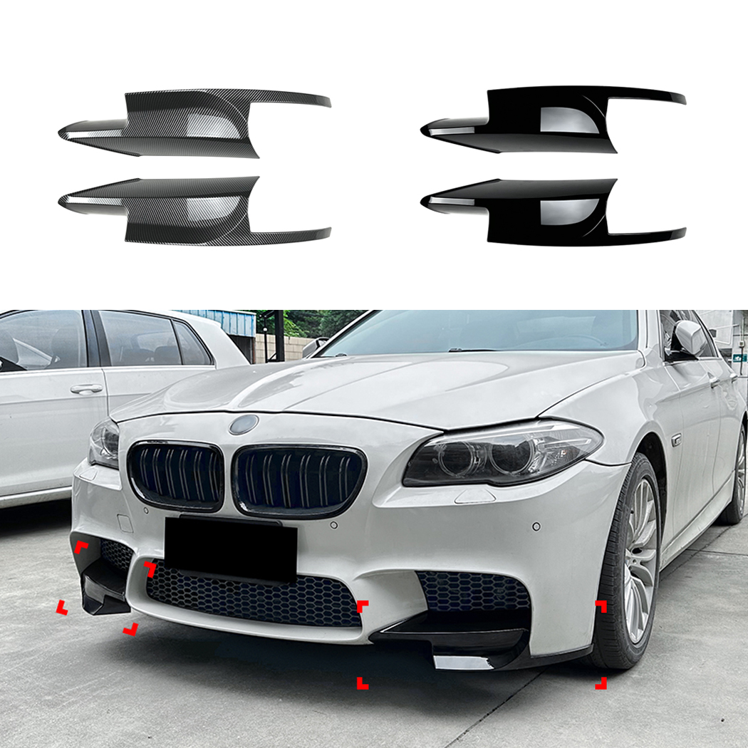 AMP-Z Front Side Splitter Sticker For BMW 5 Series F10 F11 M5 2011-2017