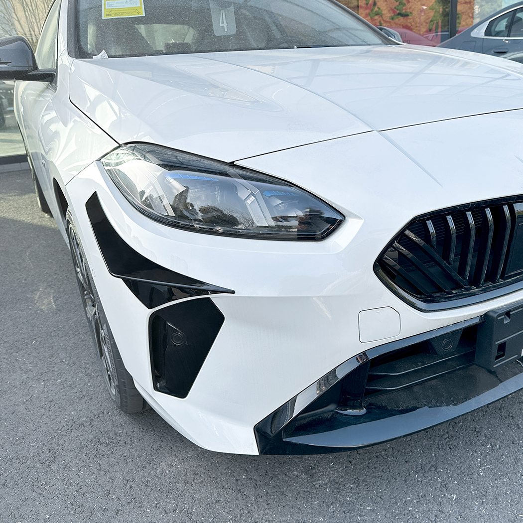 AMP-Z Front Bumper Fins Spoiler Canards For BMW 1 Series 2 Series F70 F74 2024+