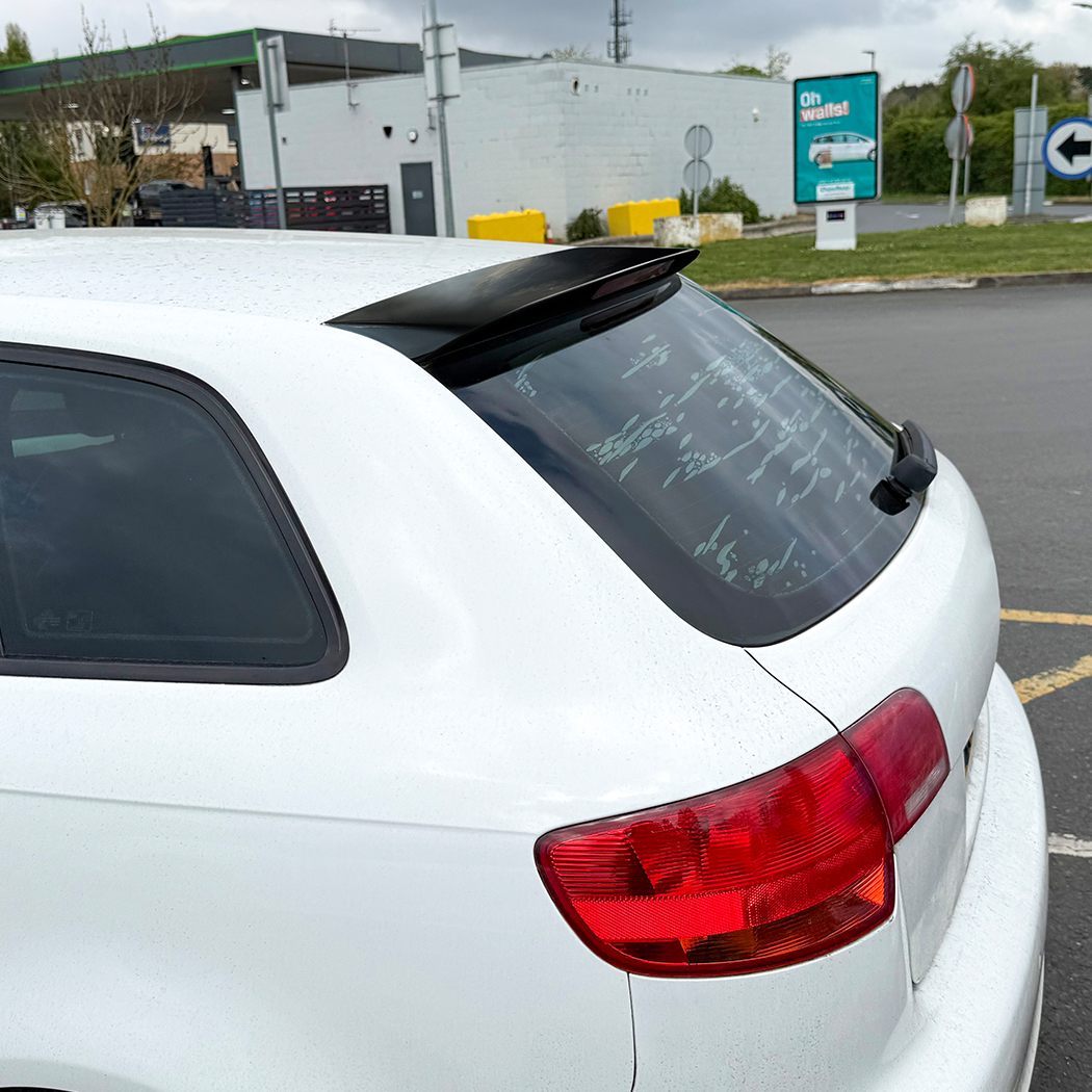 AMP-Z Rear Roof Wing Spoiler For Audi A3 S3 8P Standard 2004-2013