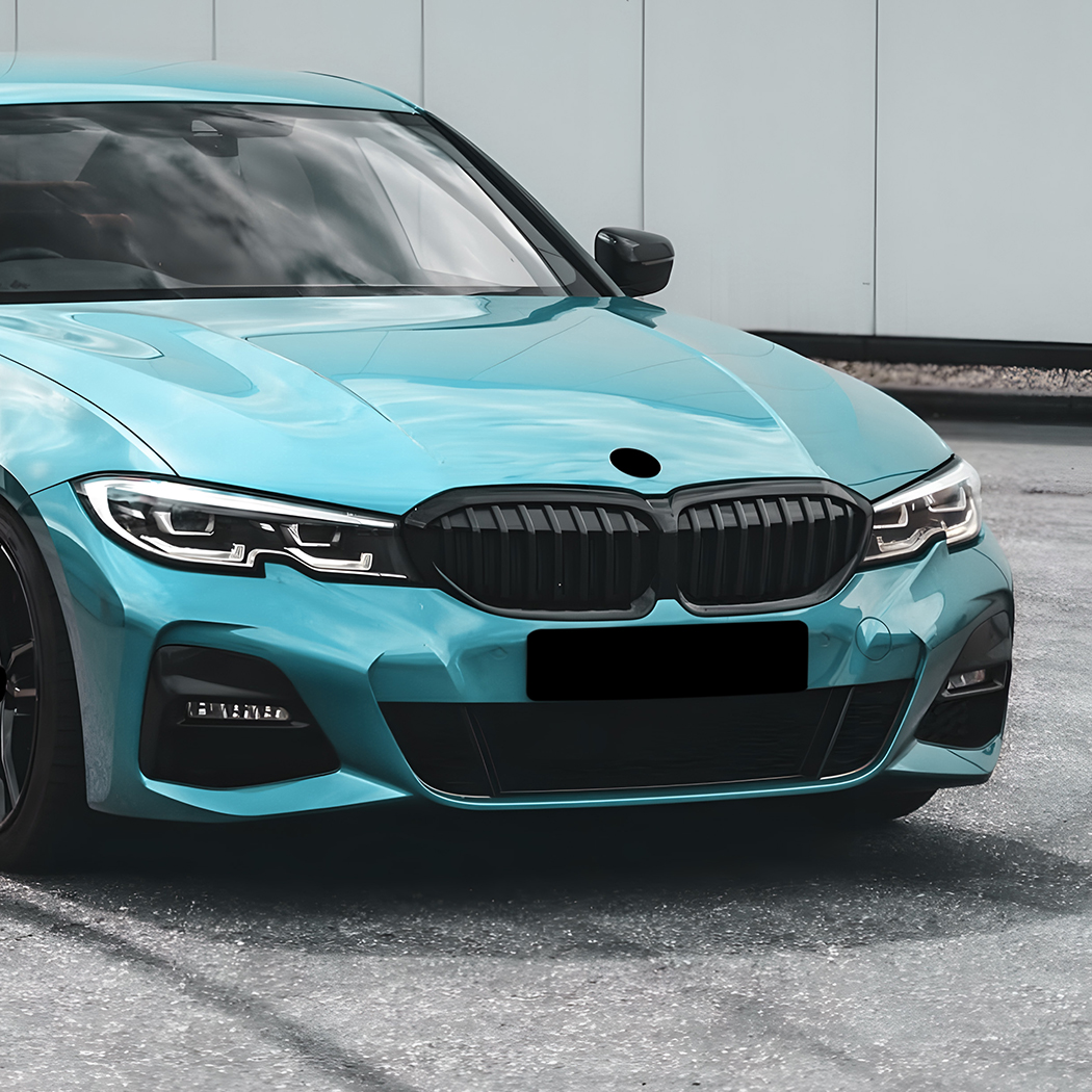 AMP-Z Front Bumper Grille Grill For BMW 3 Series G20 Pre-facelift Single Line 2019-2022