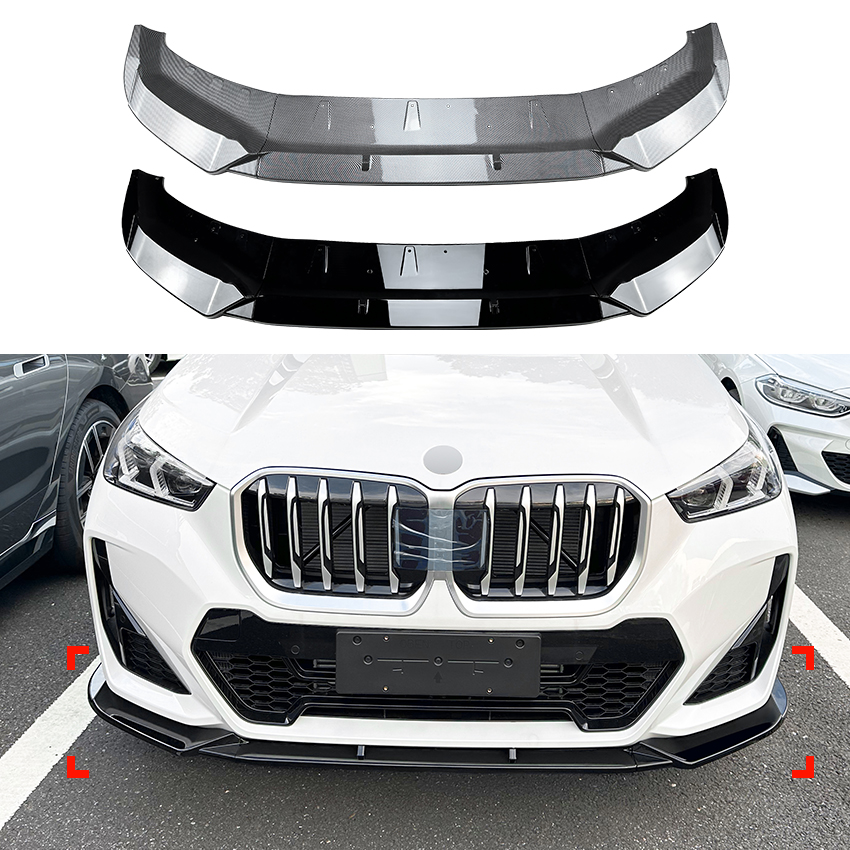 Front Bumper Lip Spiltter For BMW X1 U11 2023+