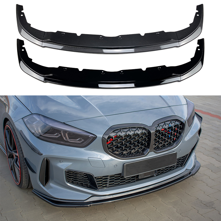 Front Bumper Lip Spiltter For BMW 1 Series F40 2020+