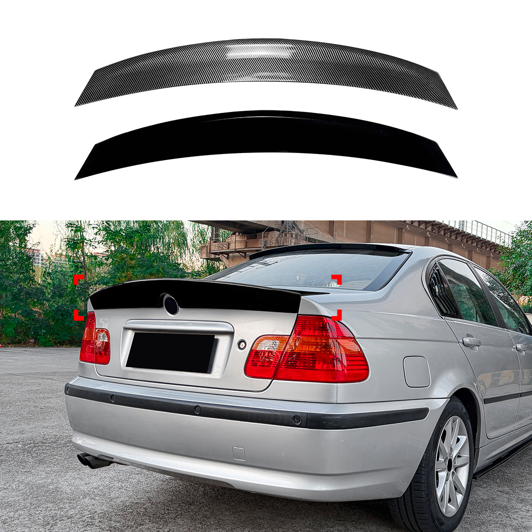AMP-Z Rear Wing Spoiler For BMW 3 Series E46 4-Doors 1998-2004