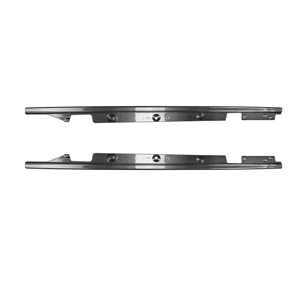 AMP-Z Side Skirt Rocker Panel Splitter Lip For BMW 3 Series E46 M Sport 4-Doors 1998-2005