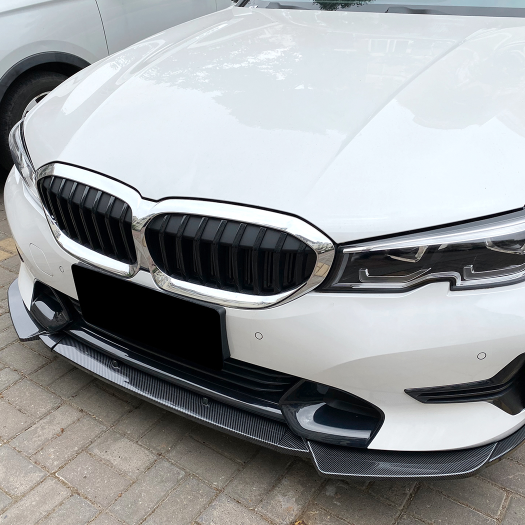 AMP-Z Front Bumper Lip Spiltter For BMW 3 Series G20 2019-2022