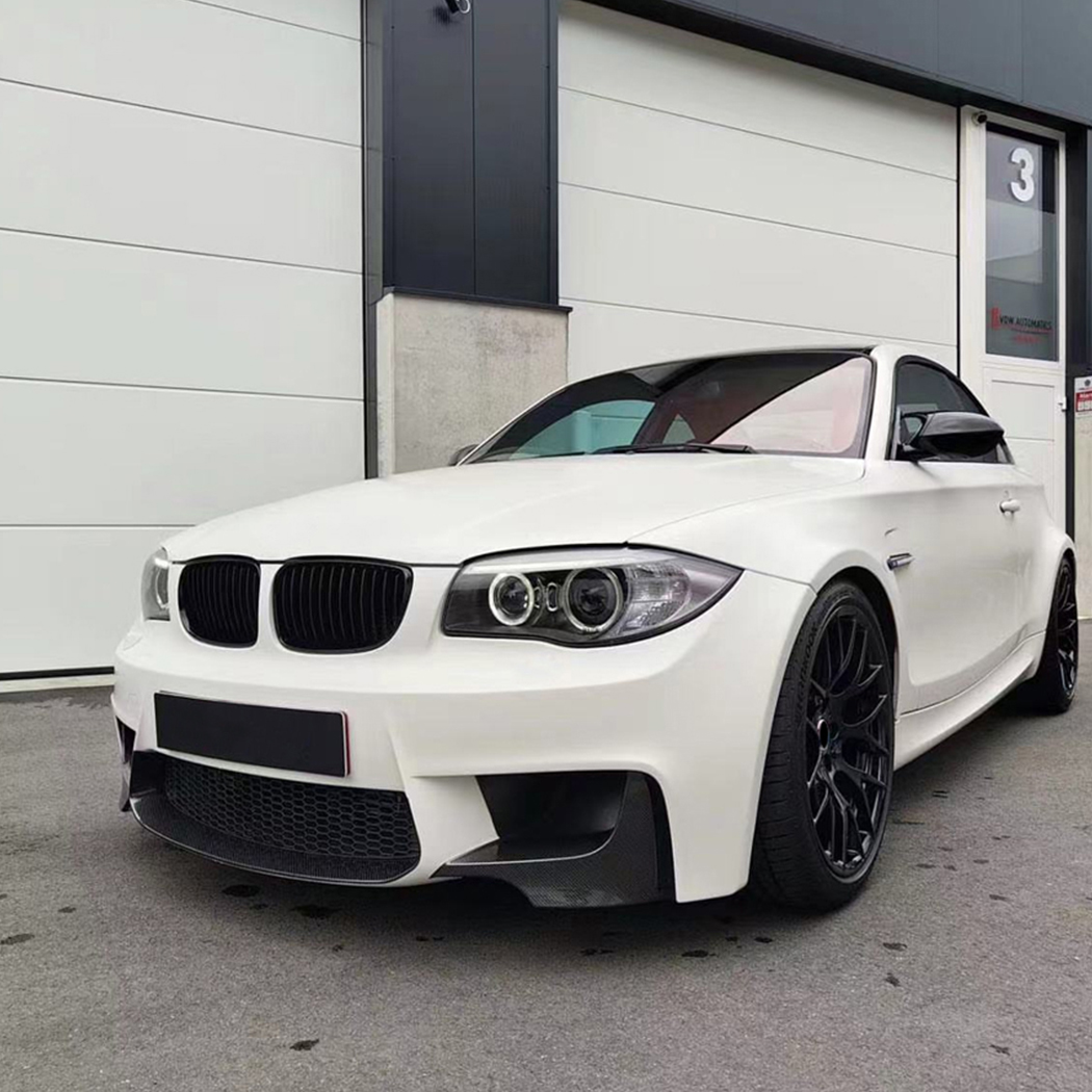 AMP-Z Front Side Splitter Sticker For BMW 1 Serise E82 1M 2011-2012