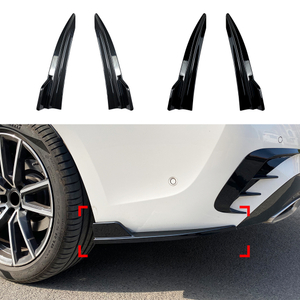 AMP-Z Rear Side Splitter Sticker For BMW 3 Series G20 Pre-facelift 2019-2022