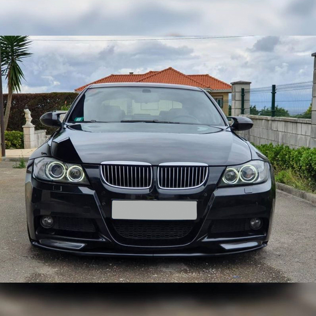 AMP-Z Front Bumper Lip Spiltter For BMW 3 Series E90 M-Tech 2005-2008