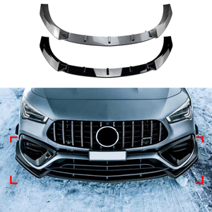 AMP-Z Front Bumper Lip Spiltter For Mercedes Benz CLA Class CLA45 AMG 2020+