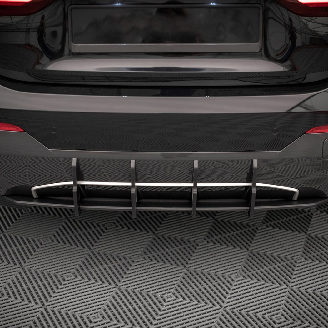 AMP-Z Rear Bumper Spoiler Diffuser Valance Lip For BMW 4 Series G22 G23 M Sport 2020+