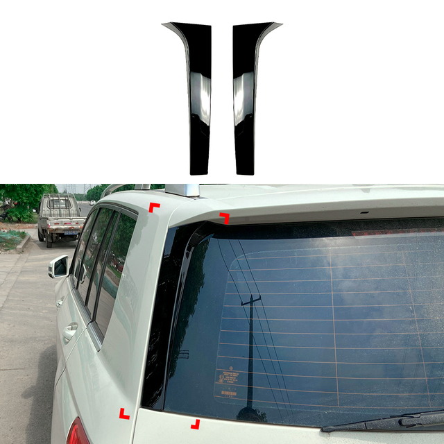 AMP-Z الخلفي سقف جناح جناح المفسد لـ Mercedes Benz GLK Class W253 2008-2015