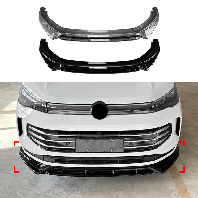 AMP-Z Front Bumper Lip Spiltter For VW Volkswagen Tiguan MK3 2024+