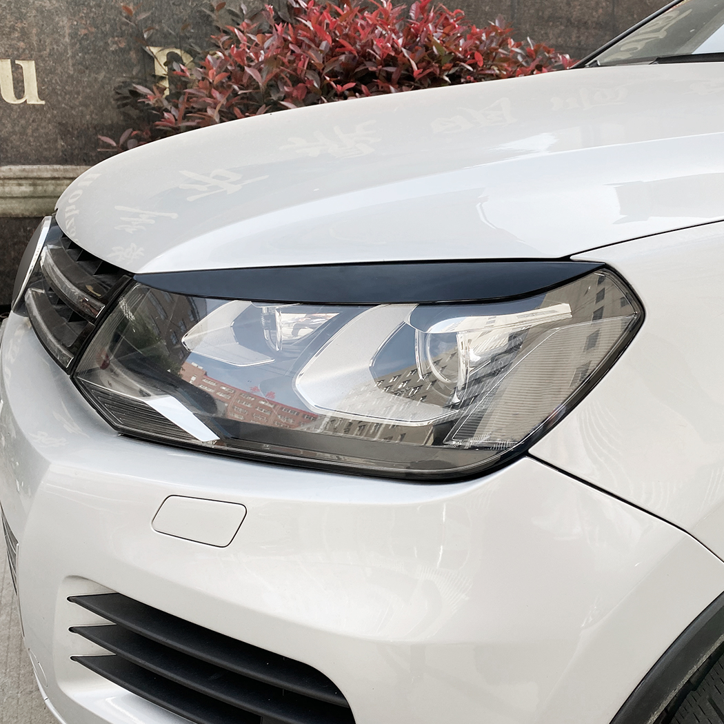 AMP-Z Headlight Eyebrows Eyelids Sticker For VW Volkswagen Touareg 2010-2018